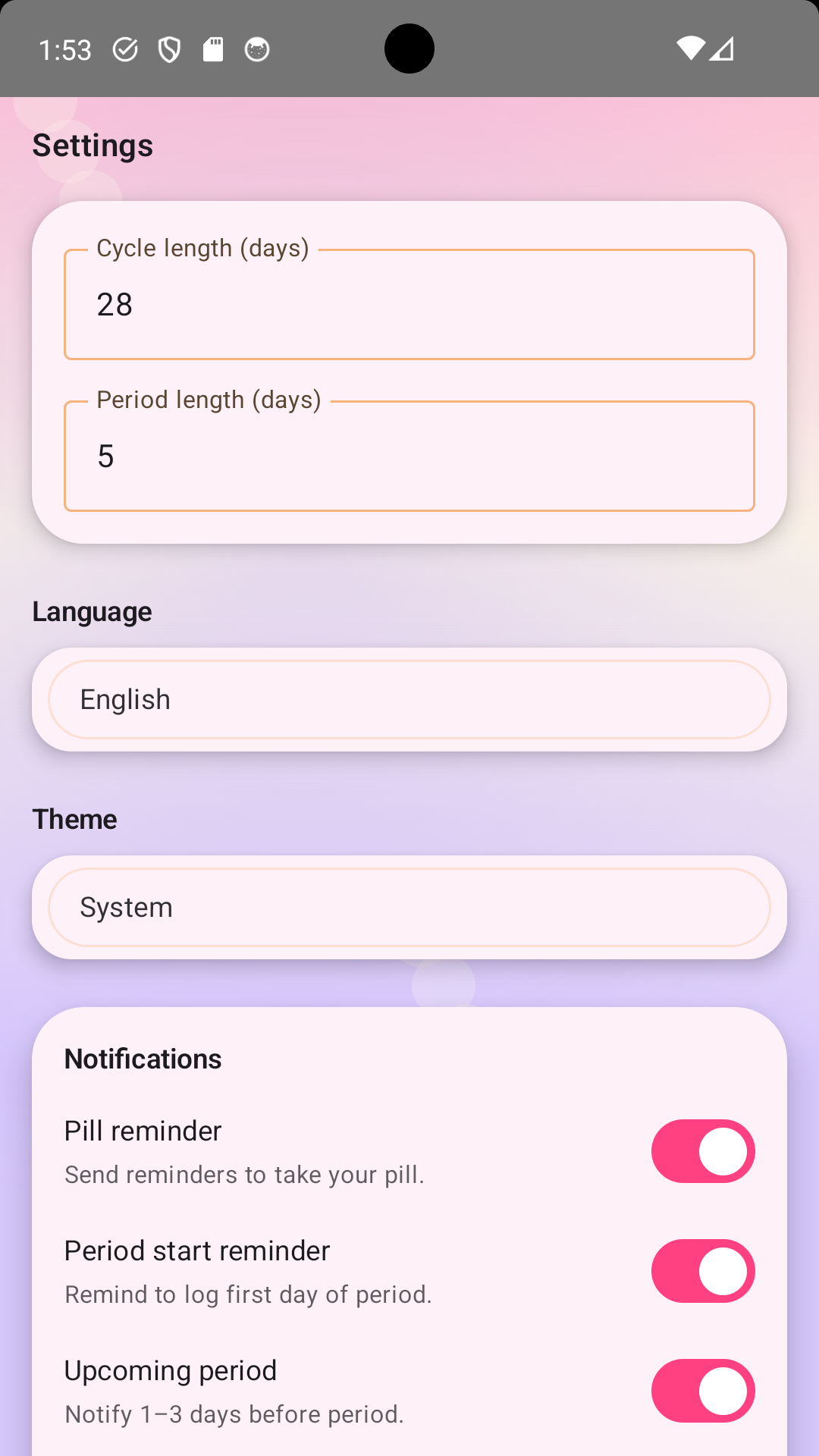RosyCycle screenshot 3